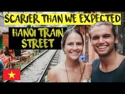 TRAIN STREET MADNESS | THE BUSIEST STREET IN VIETNAM