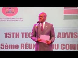 Listen to Interior PS Raymond Omollo's Great remarks at the 15th RECSA Conference in Nairobi.