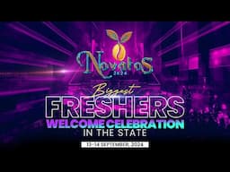 NOVATOS 2k24 Teaser - The Grandest Freshers' Welcome Celebration