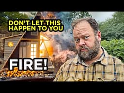 Fireproofing an Off-Grid Tiny House or Cabin 🔥 DIY Fire Safety