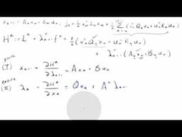 Linear Quadratic Regulator (LQR) - Episode 01: Introduction & Necessary Conditions