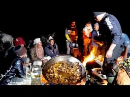 shepherd people's chicken Dinner in the jungle all together || shepherd life of Nepal  ||