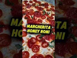 🔥MARGHERITA HONEY RONI: One of our BEST & MOST POPULAR pizza orders!  #shorts #pizza #food #foodie