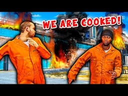 Fire DESTROYS Maximum Security Prison... and Things Get CRAZY! (GTA 5)