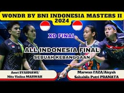 [FINAL] Amri SYAHNAWI/MARWAH (INA) vs Marwan FAZA/PRANATA (INA) | Final Indonesia Masters II 2024