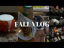 FALL VLOG | PUMPKIN PATCH + HOMEMADE ICED CHAI LATTE + FALL SHOPPING + SEASONAL DONUTS FT. ULA HAIR