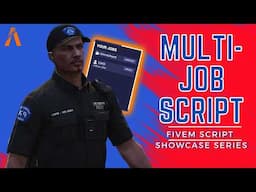 BEST MULTI-JOB SCRIPT FOR FIVEM | Script Showcase (Showcase and Installation)