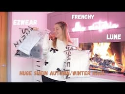 HUGE *SHEIN* AUTUMN/WINTER *TRY-ON* HAUL | staple pieces for the season | EZWEAR, FRENCHY, LUNE