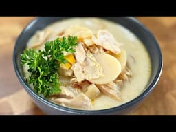 Ultimate Loaded BAKED POTATO Soup in a Crockpot!