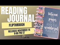 Limited Edition Kellofaplan Reading Journal- Releases 11/14 at 8:00 pm central