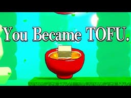 If I splat or get eaten, the video ends - The Strongest Tofu