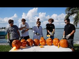 Exploding Pumpkins with Calcium Carbide