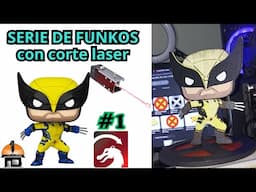 ¡Cómo Hacer un Funko Pop de Wolverine desde CERO! 🎨 Diseño, Corte Láser y Pintura Paso a Paso