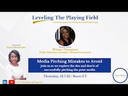 Media Pitching Mistakes to Avoid