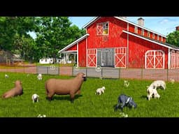 Exploring the All New Farming Simulator 25 (My First Look at Baby Animals,GPS +More)