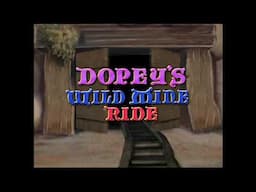 Snow White DVD Dopey's Wild Mine Ride Complete Journey