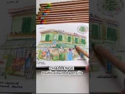 Multicolour pencils Art Challenge