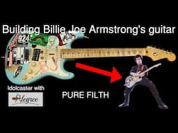 Building Billie Joe Armstrong's Guitar 'Blue' - Alegree Idolcaster S1 E2