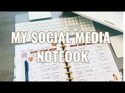 My 2025 Social Media Notebook #businessnotebook #socialmedia