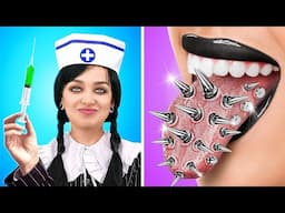 WOW! Wednesday Addams Surviving 24 First Jobs! Funny & Relatable Moments by TeenVee