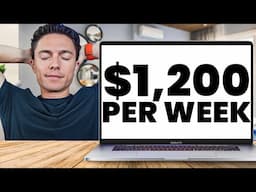 Laziest Ways to Make Money Online Without AI ($1,200/Week+) For Beginners