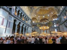 The Magnificence of the Hagia Sofia Mosque in Istanbul Turkey