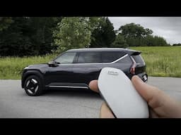 Keyfob Tricks and Smart Parking in the Kia EV9 (and how to set them up)