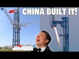 CHINA Made Itself a JOKE When Building SpaceX Mechazilla Copy...Musk's Reaction!