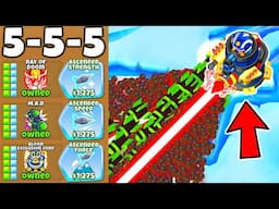 How POWERFUL is a 5-5-5 Tower with INFINITE UPGRADES!? (Bloons TD 6 Mod)