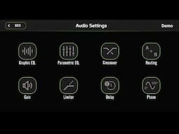 Timpano 4 Channel Digital DSP Bluetooth Voltmeter Sequencer Equalizer Software Demo @BigJeffAudio