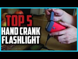 ✅Top 5 Best Hand Crank Flashlight in 2025