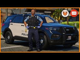 Live GTA 5 RP Patrol with the Police Chief (FiveM LEO RP)