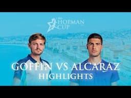 David Goffin vs Carlos Alcaraz (Belgium vs Spain) Hopman Cup 2023