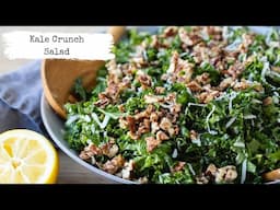 Kale Crunch Salad | For all kale lovers out there