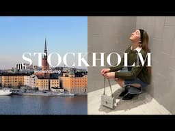 Weekend in Stockholm | exploring the city, cafes & museums