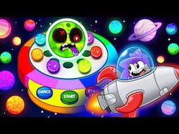 Song Learn Colors with Space Dancing Balls Machine 🧟‍♂️❤️ Tickle Tickle Zombie Planets Song! 🌏