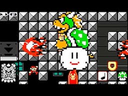 Super Mario Maker 2 🔧 King Koopa's Castle SMM1 Style 🔧 SquinkATL