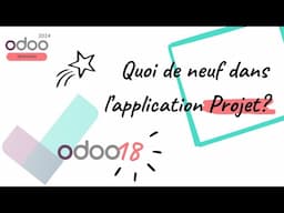 Quoi de neuf dans l'application Projet?