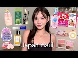 JAPAN HAUL 🇯🇵🎏 viral beauty products, best things to buy in don quiote, food and more!