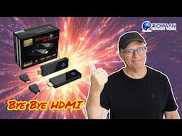 Say GOODBYE to Wires FOREVER With BMOSTE's Wireless HDMI Extenders!