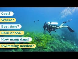 How to become a CERTIFIED Scuba Diver? Full Information on Diving Courses in India