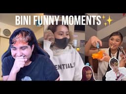 BINI being funny for 5 minutes straight✨ REACTION