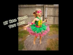 How to Make a TNMNT Tutu Dress