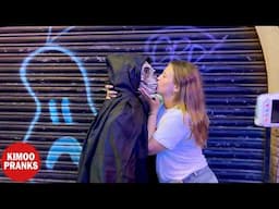 GRIM REAPER PRANK IN SPAIN | CRAZIEST MOMENT | JUST FOR LAUGHS | SCARE PRANKS