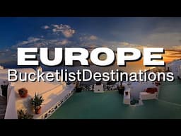 Top 10 European Gems: A Travel Guide  #travelguide #bucketlistdestinations #europe