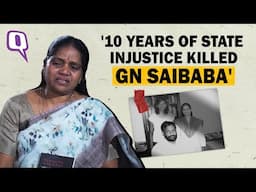 'His Last Wish Was...': How Jail Impacted GN Saibaba And a Love Story That Persevered  | The Quint