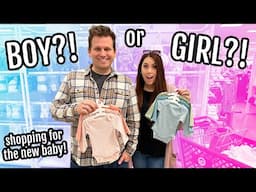 SHOPPiNG for the NEW BABY! *gender reveal*