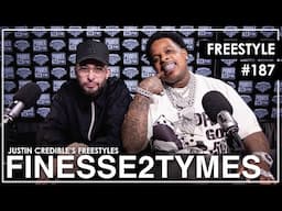 Finesse2Tymes Raps Over The Notorious B.I.G.'s "Notorious Thugs" Beat In Justin Credible Freestyle