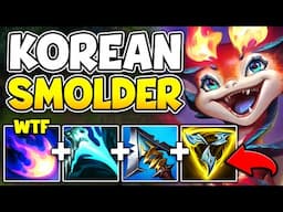 THIS KOREAN SMOLDER BUILD IS ABSOLUTELY TERRIFYING! (LATE GAME MONSTER)