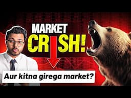 Stock Market Crash | More fall in Nifty? What's the next support level? | Vibhor Varshney